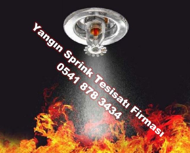 Ataşehir Yangın Sprinkleri Ücretsiz Keşif 0541 878 3434. 